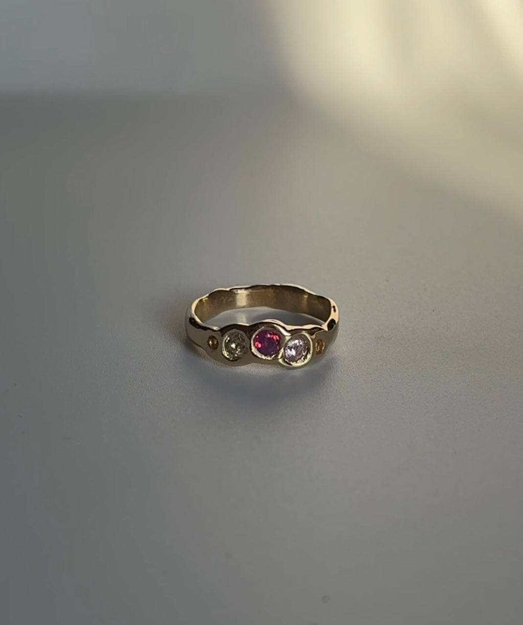Gold Confetti Ring