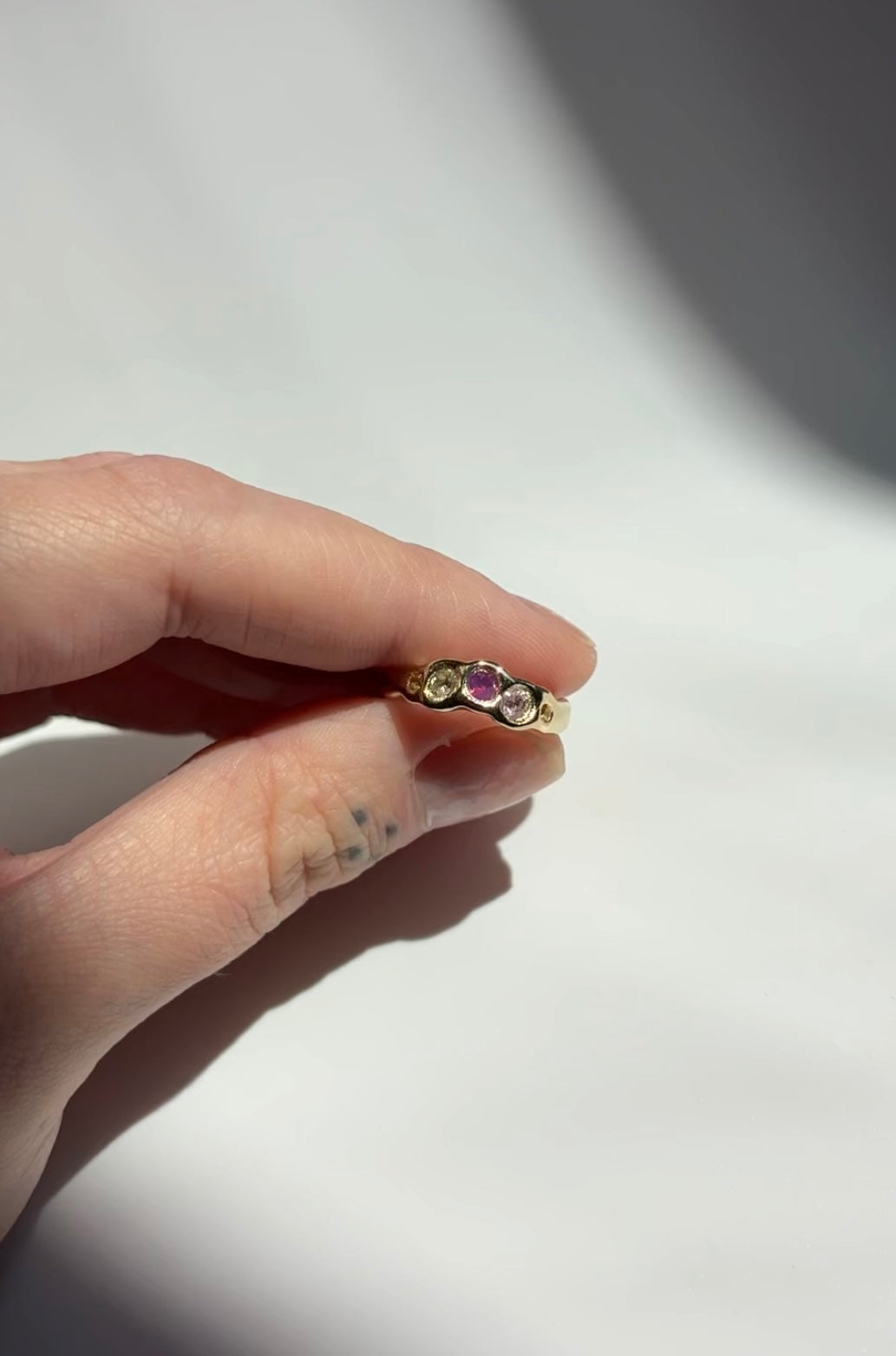 Gold Confetti Ring
